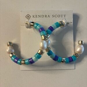 New Kendra Scott Rachel hoop earrings
